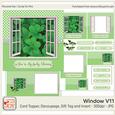 Watercolor Photo Window Card V11