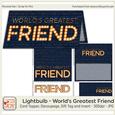 Light Bulb World's Greatest Friend
