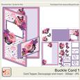 Buckle Floral Birthday Card
