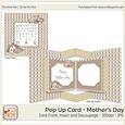Pop Up Dotted Fathers Day Card