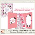 4-step Pop Up Mothers Day Card