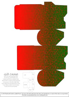 Gift Box Casket - Christmas Jiggle