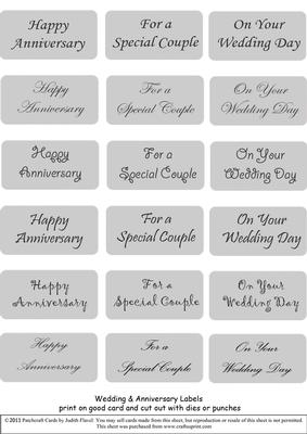Captions - Wedding/anniversary - Black on Silver