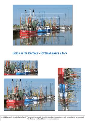Boats in the Harbour - Pyramid