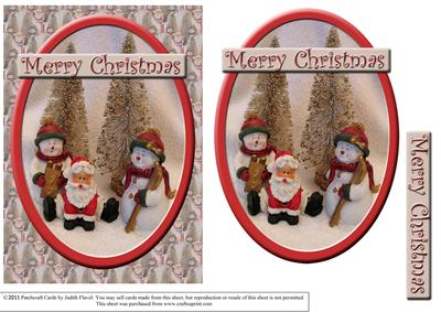 Santa & Snowmen 1