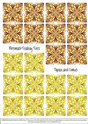 Abstract Jewels - Topaz & Citrine