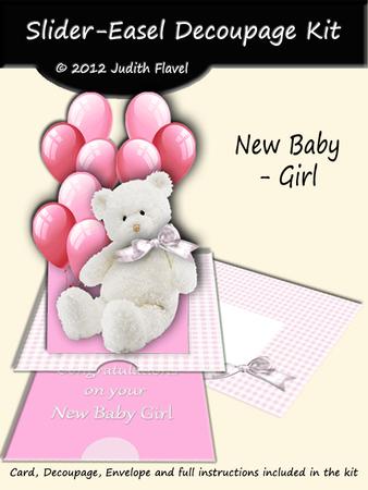 Slider-easel - Baby Girl