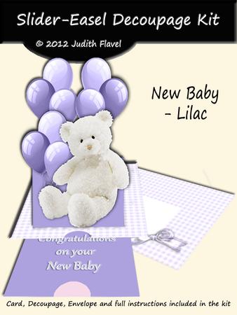 Slider-easel - Baby Lilac