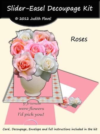 Slider-easel - Floral - Roses
