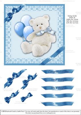 Ribbons and Lace - Baby Boy