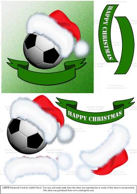 Christmas Football - Green