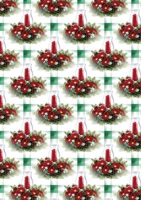Christmas Gerberas - Green - Large