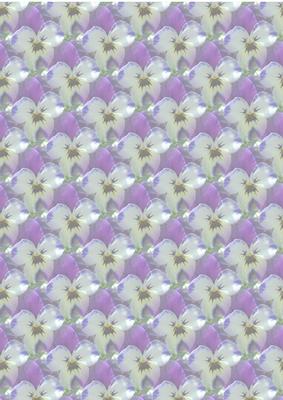 Pansy 1 Background Vellum