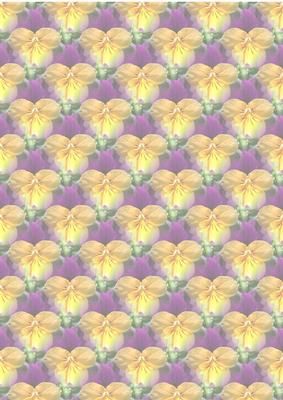 Pansy 3 Background Vellum