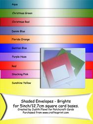 Shaded Envelopes - Bright Squares