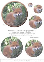 Circular Easy-position Pyramid - Fox Cub