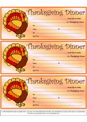 Party Invitations - Thanksgiving 3