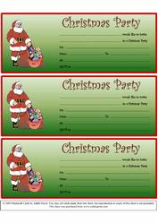 Party Invitations - Christmas 4