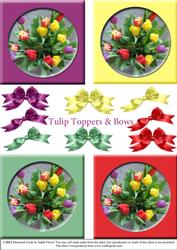 Tulip Toppers & Bows - Square