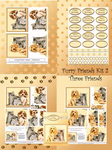 Furry Friends Kit 2 - Three Friends