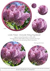 Circular Easy-position Pyramid - Lilac Time