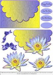 Scalloped Mock Envelope - Waterlily Yellows