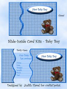 Slide-inside New Baby Boy