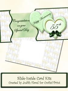 Slide-inside Anniversary - Emerald