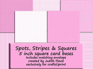 Spots, Stripes & Squares - Pink
