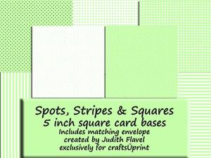 Spots, Stripes & Squares - Green