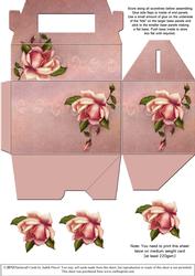 Gable-top Box - Rose Blush