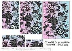 Oriental Pyramid - Pink Sky