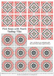 Pink Roses and Pearls - Set 1