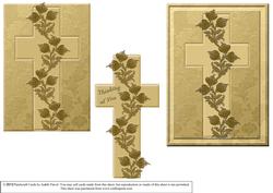 Image of cup315613_2 - Sympathy Cross - Gold