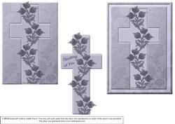 Sympathy Cross - Silver