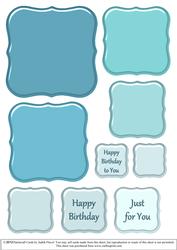 Stacking Shapes - Pearls Aqua