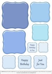 Stacking Shapes - Pearls Blue