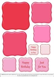 Stacking Shapes - Pearls Pink