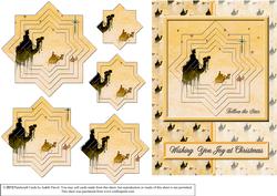 Follow the Star - Card Front Plus Star Pyramid