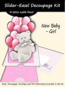 Slider-easel - Baby Girl