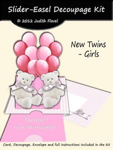 Slider-easel - Twins Girls