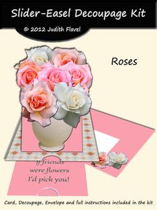 Slider-easel - Floral - Roses