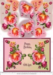 Romantic Roses - Birthday