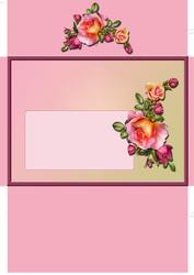 Romantic Roses - Envelope