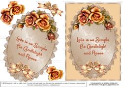 Candlelight and Roses
