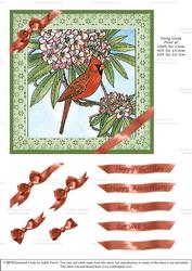 Ribbons and Lace - Cardinal