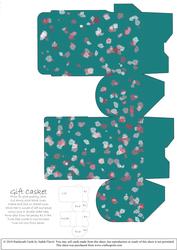 Gift Box Casket - Oriental Teal