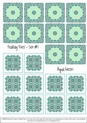 Aqua Fresh - Teabag Tiles Set #1