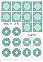 Aqua Fresh - Teabag Tiles Set #2
