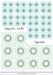 Aqua Fresh - Teabag Tiles Set #5